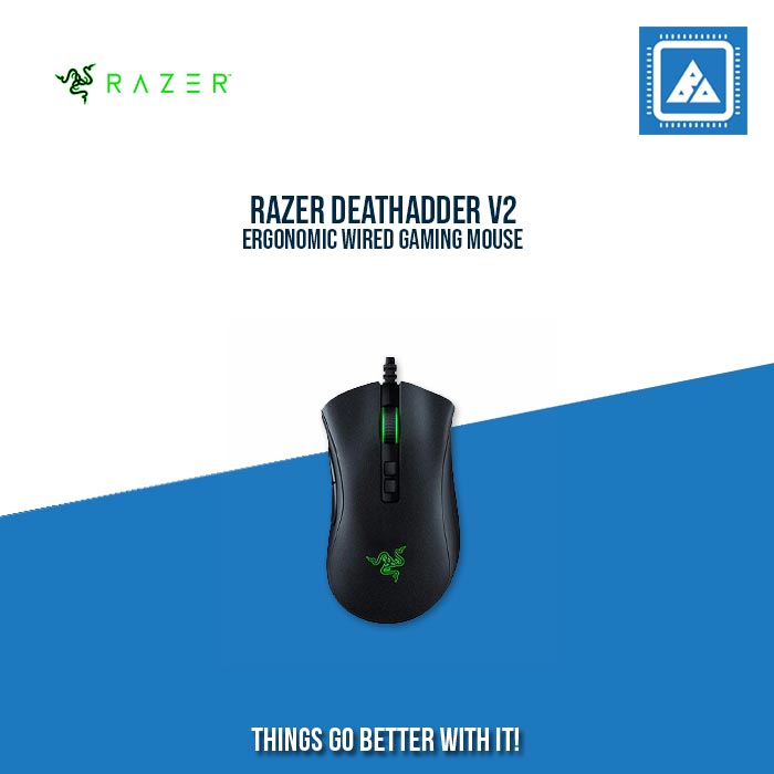 RAZER DEATHADDER V2 ERGONOMIC WIRED GAMING MOUSE RAZER DEATHADDER V2 ERGONOMIC WIRED GAMING MOUSE